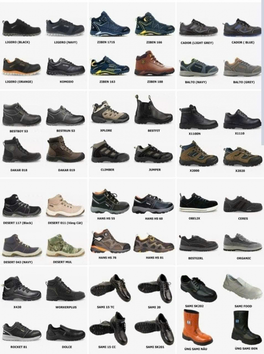 giày bảo hộ lao động bán chạy
