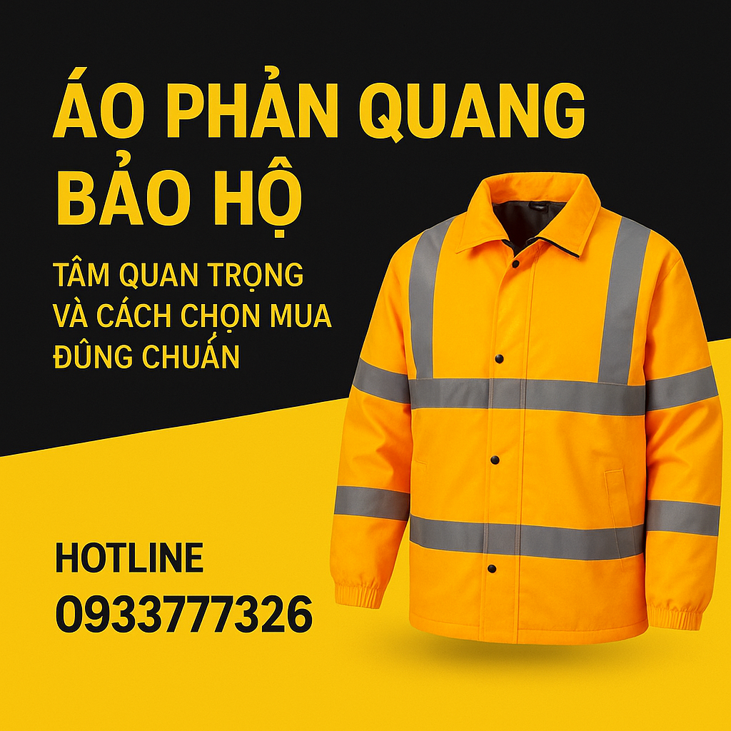Áo phản quang bảo hộ – Tầm quan trọng và cách chọn mua đúng chuẩn